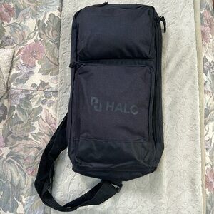 HALO Crossbody/Over the Shoulder Three Zippered Compartment Bag - Brand New!